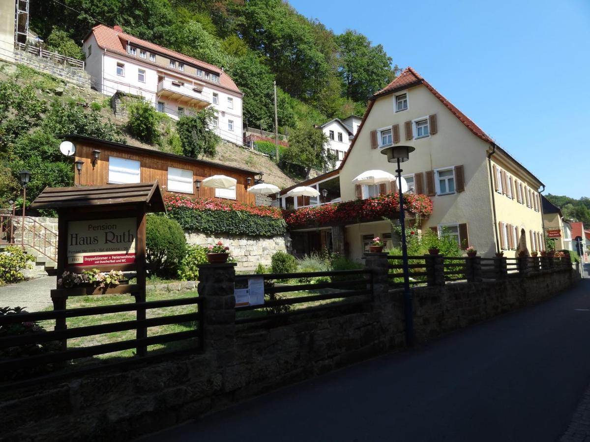 Pension Haus Ruth - Gartenhaus Stadt Wehlen Dış mekan fotoğraf